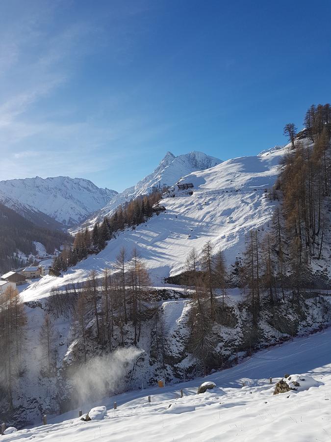 Apartmán Haus Am Brunnen Samnaun Exteriér fotografie