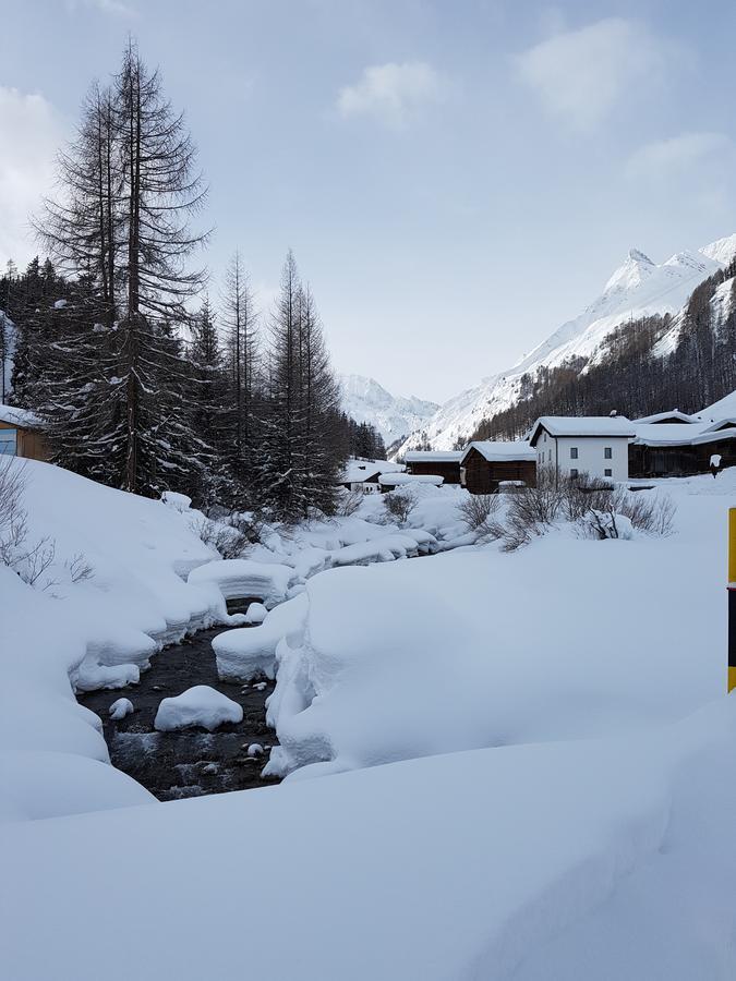 Apartmán Haus Am Brunnen Samnaun Exteriér fotografie