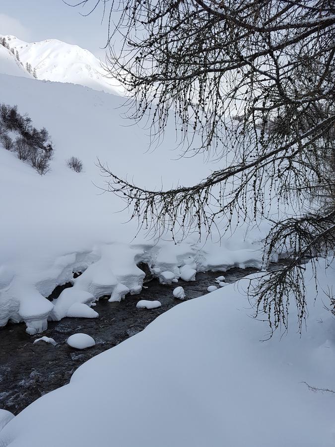 Apartmán Haus Am Brunnen Samnaun Exteriér fotografie