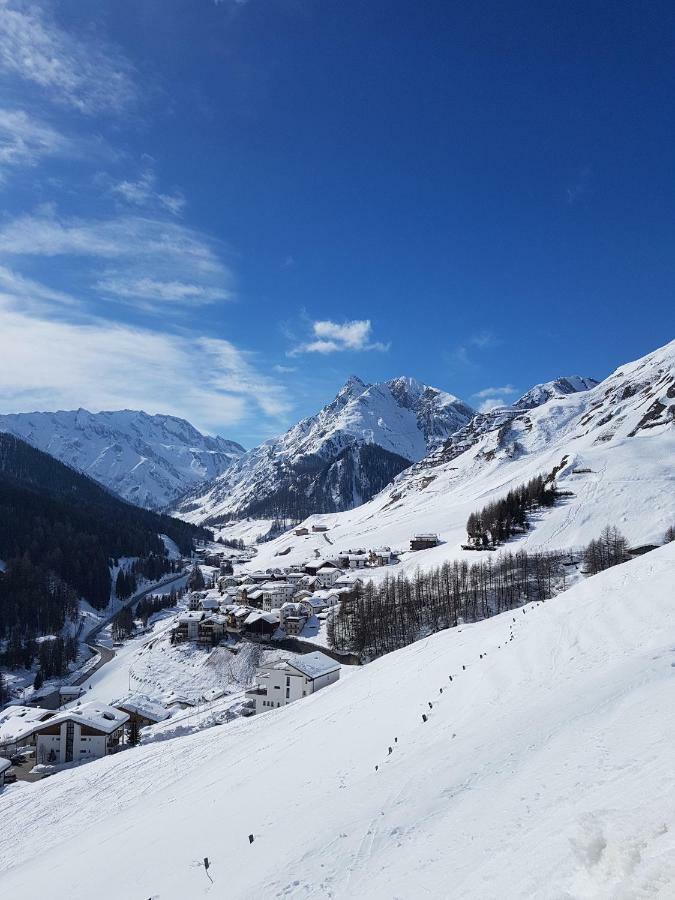 Apartmán Haus Am Brunnen Samnaun Exteriér fotografie